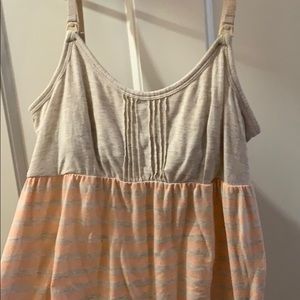 Maternity/nursing night gown